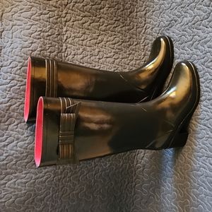 Kate Spade Bow Boots EUC